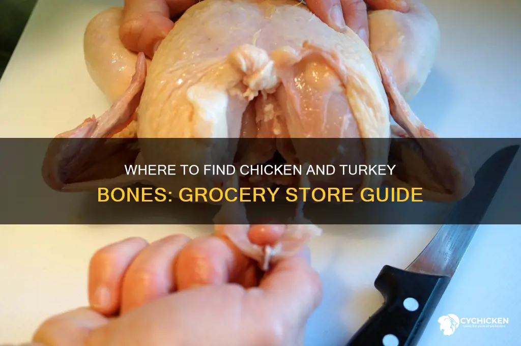 do grocery stores sell chicken and turkey bones