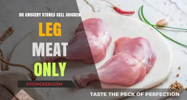 Can You Buy Just Chicken Leg Meat at Grocery Stores?