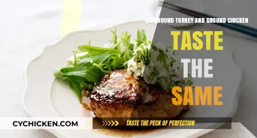 Ground Turkey vs. Chicken: Taste Buds' Verdict