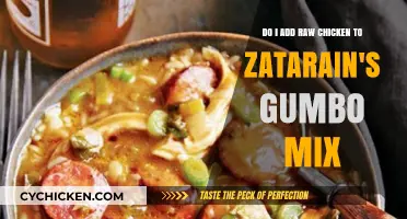 The Perfect Gumbo: Raw Chicken and Zatarain's Mix?