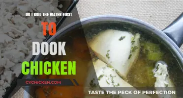 The Perfect Chicken: Boil Water First?