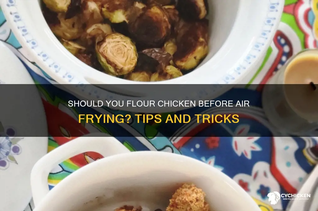 do i flour chicken in air fryer