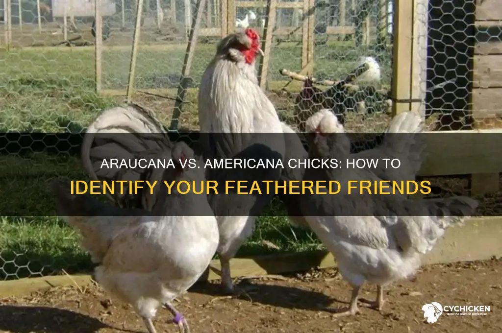 do i have araucana or americana chicks