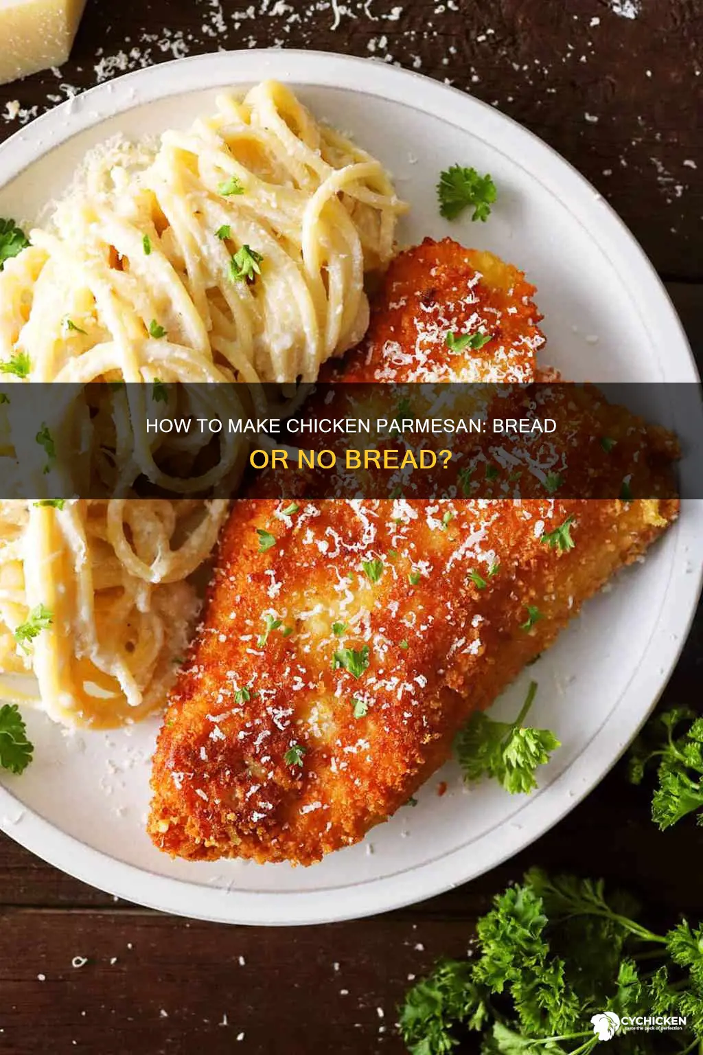 do i have to bread the chicken for chicken parmesan