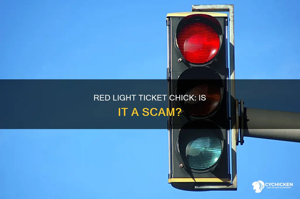do i have to pay a red light ticket chick