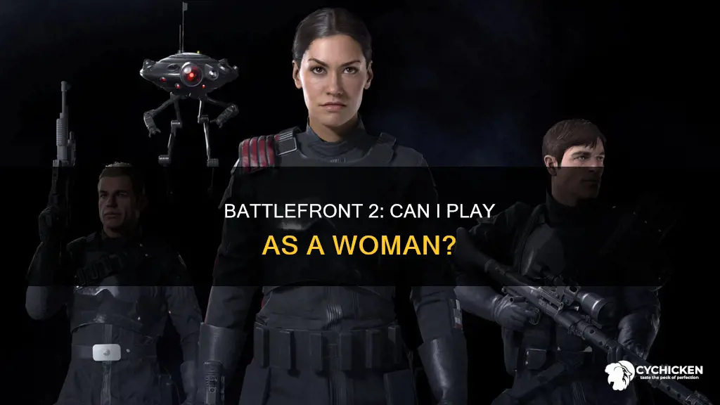 do i have to play a chick in battlefront 2