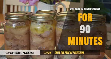 How Long to Recan Chicken: The 90-Minute Rule Explained
