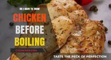 Should You Thaw Chicken Before Boiling? Quick Cooking Tips Revealed