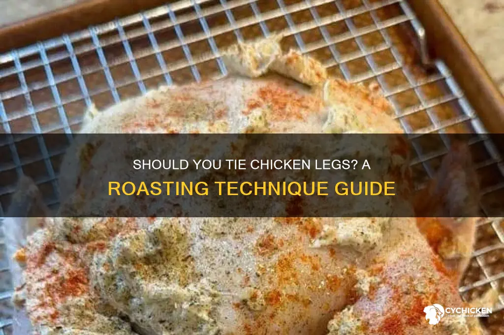 do i have to tie chicken legs