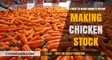 Washing Carrots: Necessary Step for Chicken Stock?
