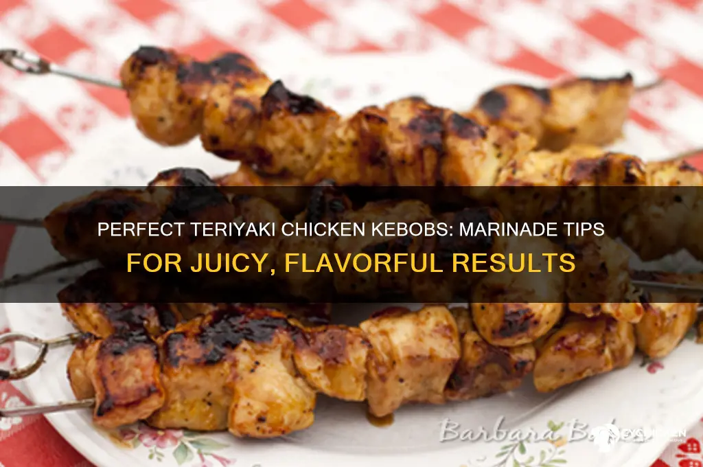 do i marinade chicken for teriyaki kebobs