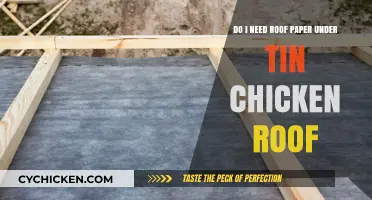 Roof Paper: Necessary for Chicken Tin Roofs?