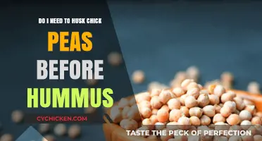 Husking Chickpeas: A Must for Smooth Hummus?