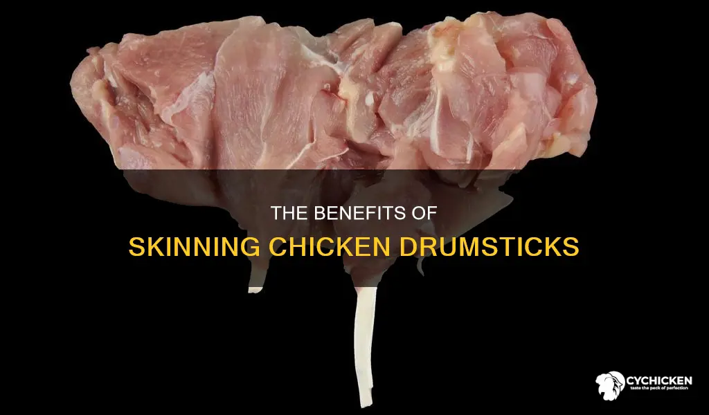 do i need to remove skin from chicken drumsticks