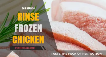 Should You Rinse Frozen Chicken Before Cooking? The Debate
