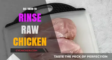 Should You Rinse Raw Chicken? Food Safety Myths Debunked