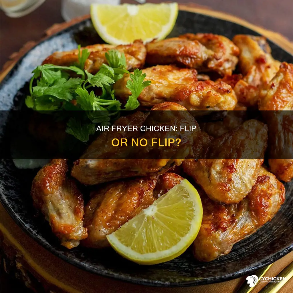 do i need to turn chicken in air fryer