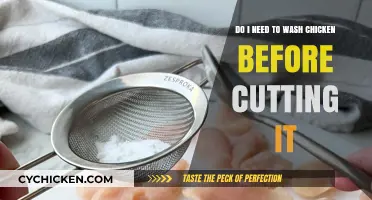 Should You Wash Chicken Before Cutting?