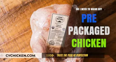 Washing Pre-Packaged Chicken: Necessary or Not?