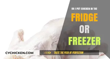 Storing Chicken: Fridge or Freezer?
