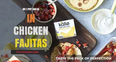 Should You Add Salsa to Chicken Fajitas? A Tasty Debate