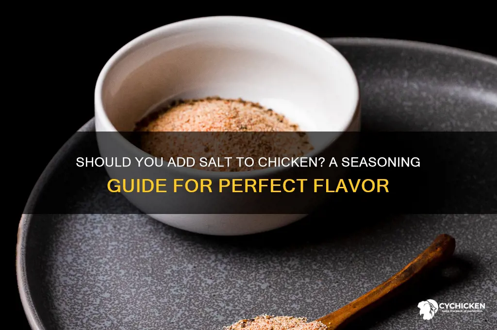 do i put salt on my chicken