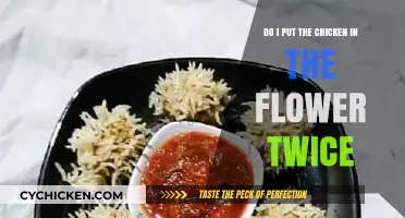 Chicken in Bloom: Double-Dip or Don't?