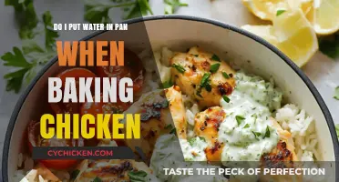 The Best Way to Bake Chicken: Water or No Water?