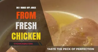 Should You Rinse Raw Chicken Juice? Food Safety Tips Explained