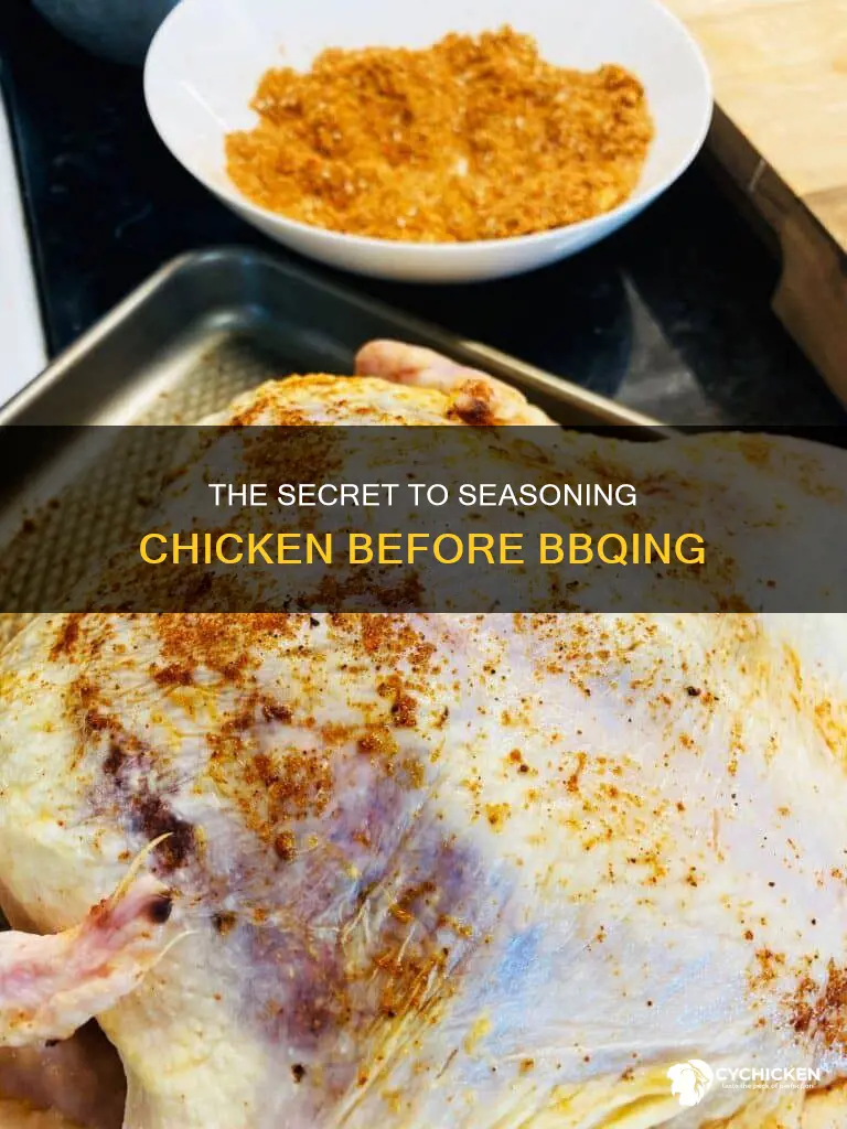 do i season a chicken before i bbq it