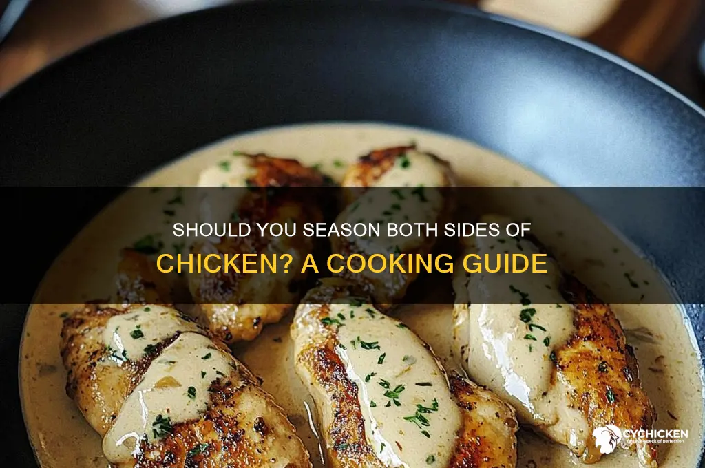 do i season both sides of chicken