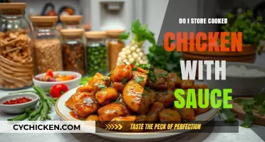 Storing Cooked Chicken with Sauce: Best Practices for Freshness and Safety