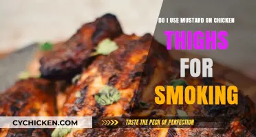 Smoking Chicken Thighs: Should You Use Mustard as a Binder?