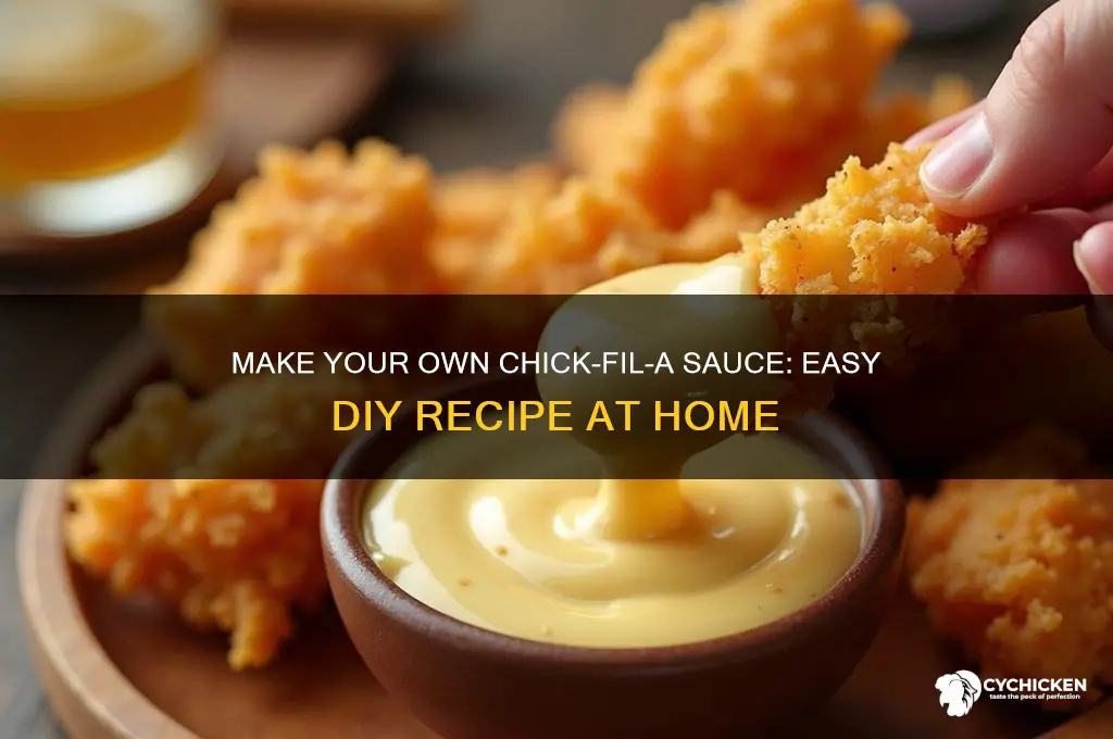 do it yourself chick fil a sauce