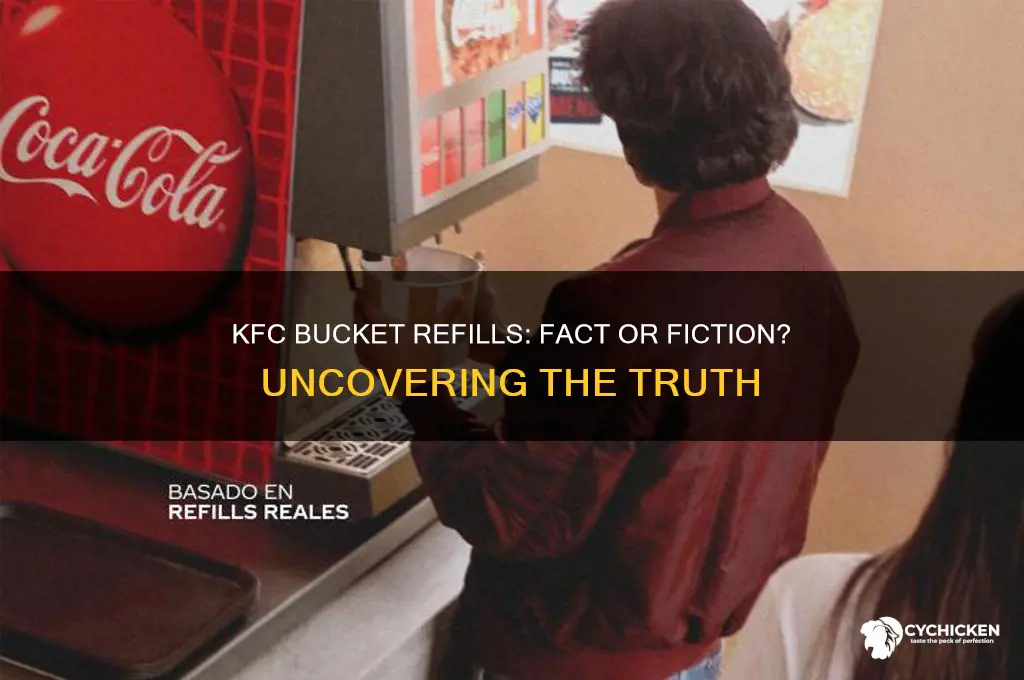 do kfc do refills on buckets of chicken