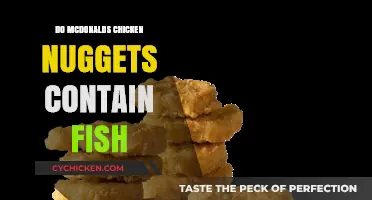McDonald's Chicken Nuggets: Fish Ingredients or Just Chicken?