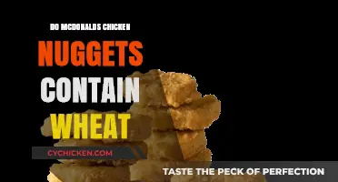 Do McDonald's Chicken Nuggets Contain Wheat? Ingredients Explained