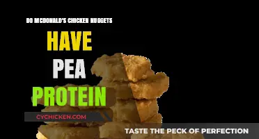 McDonald's Chicken Nuggets: Pea Protein or Pure Poultry?