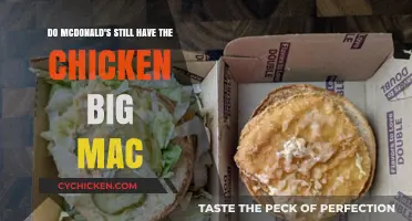McDonald's Chicken Big Mac: Back on the Menu?