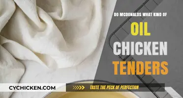 McDonald's Chicken Tenders: What Type of Oil is Used?