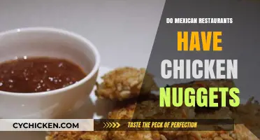 Exploring Mexican Menus: Are Chicken Nuggets a Common Offering?