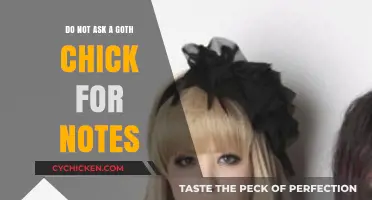 Why You Should Never Request Notes from a Goth Chick