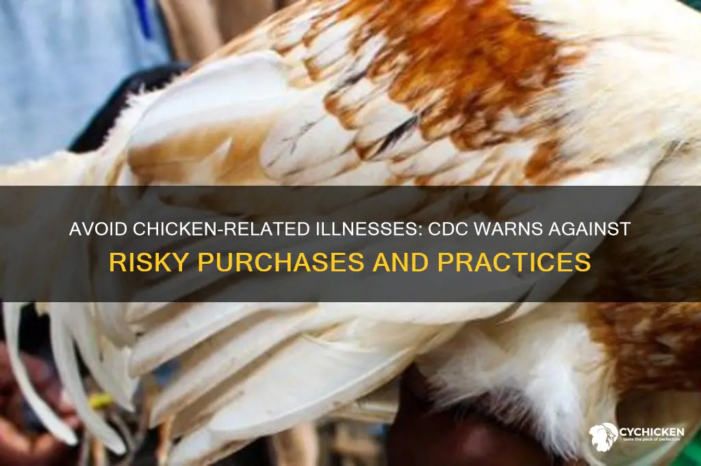 do not buy chicken cdc