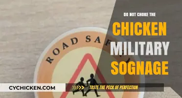 Avoid Choking the Chicken: Understanding Military Signage and Its Importance