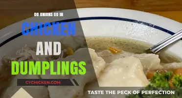 Should Onions Be Added to Chicken and Dumplings? A Culinary Debate