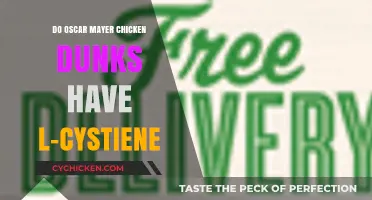Oscar Mayer Chicken Dunks: L-Cysteine Content Explained