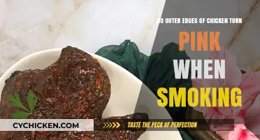 Why Do Chicken Edges Turn Pink When Smoking?