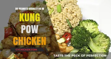 Kung Pow Chicken and Peanuts: A Match Made in Tradition?