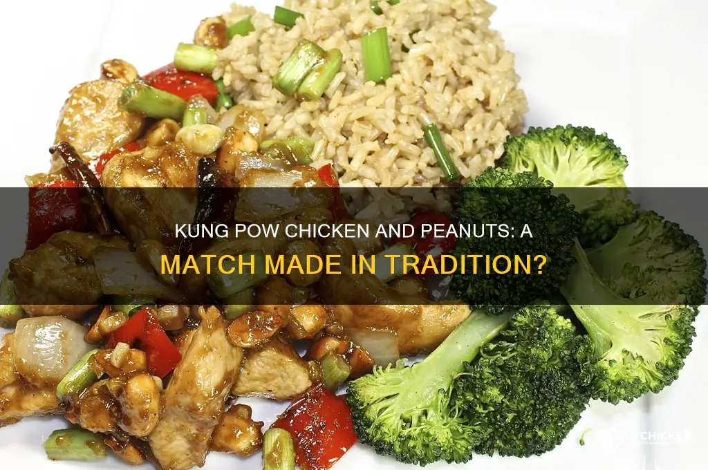 do peanuts usually go in kung pow chicken