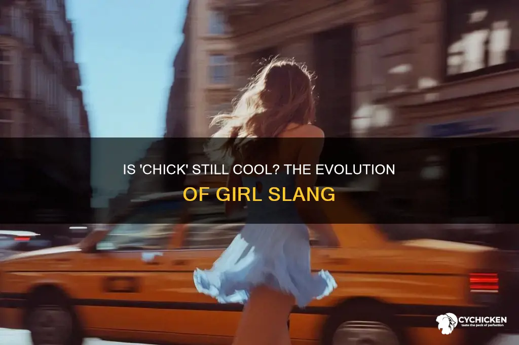 do people still say chick to say girl
